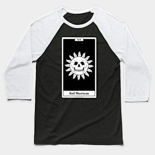 Sol Mortem Tarot Baseball T-Shirt